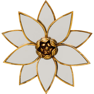 Wall Object Lotus Mirror 33cm