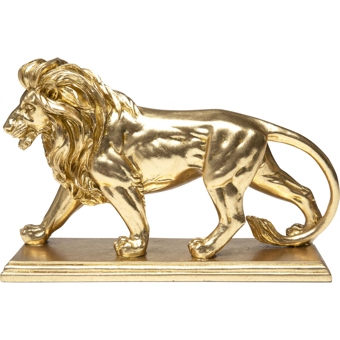 Deco Figurine Lion Gold 31cm