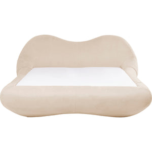 Bed Fluid Dreams Cream 180x200cm