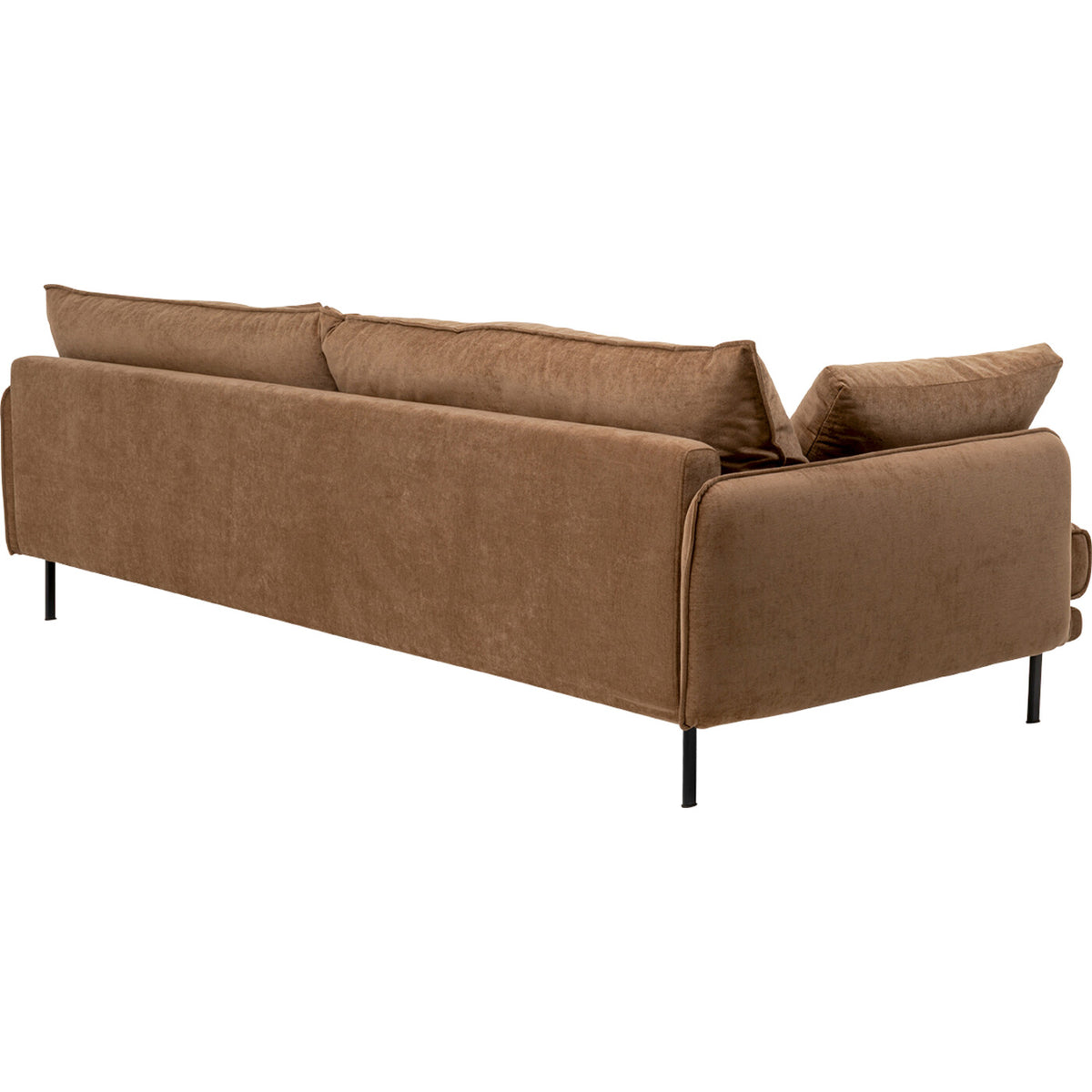 Sofa Edna 3-Seater Mokka 245cm