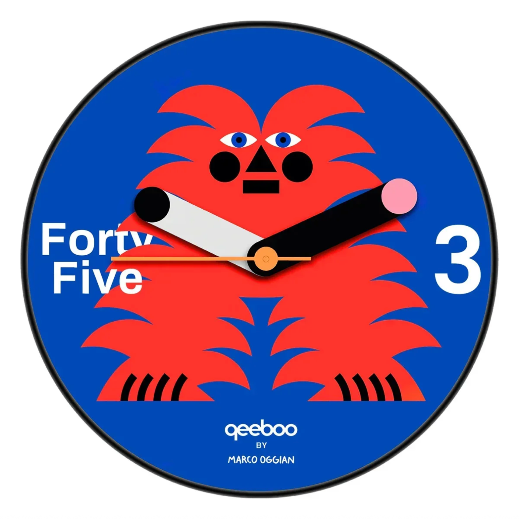 Clock by Marco Oggian - Qeeboo