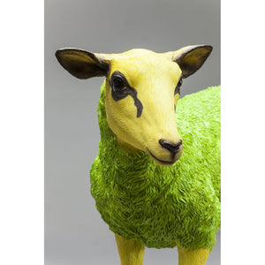 Deco Figurine Sheep Green 60 cm