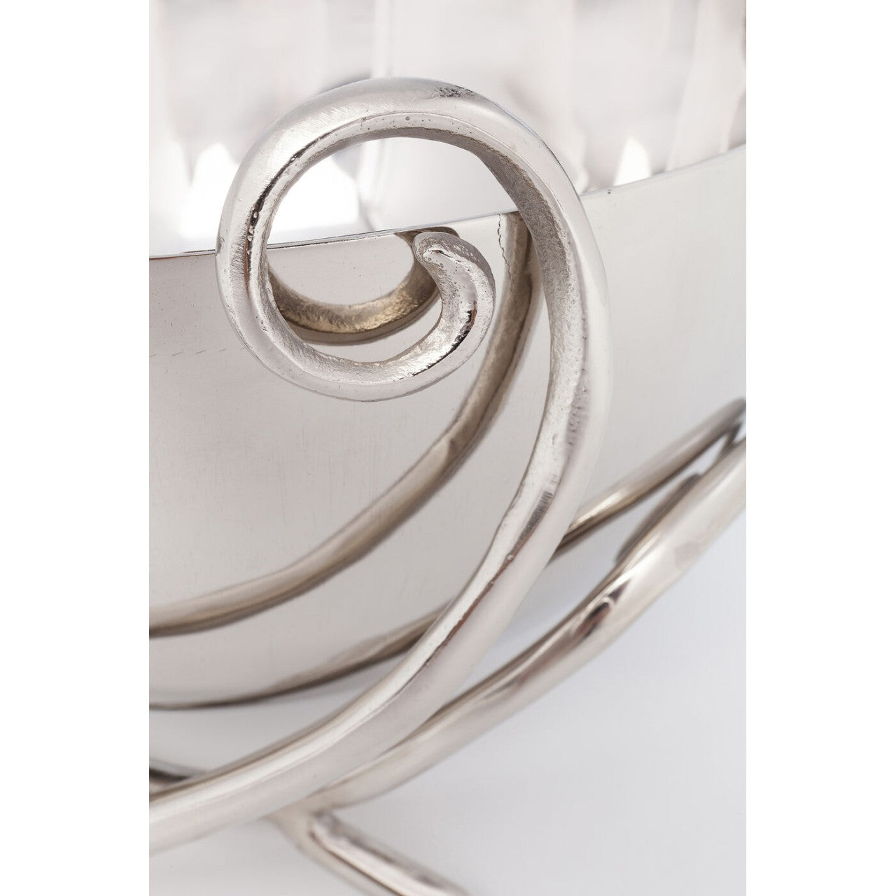 Wine Cooler Octopus Aluminum Nickel-plated 45cm