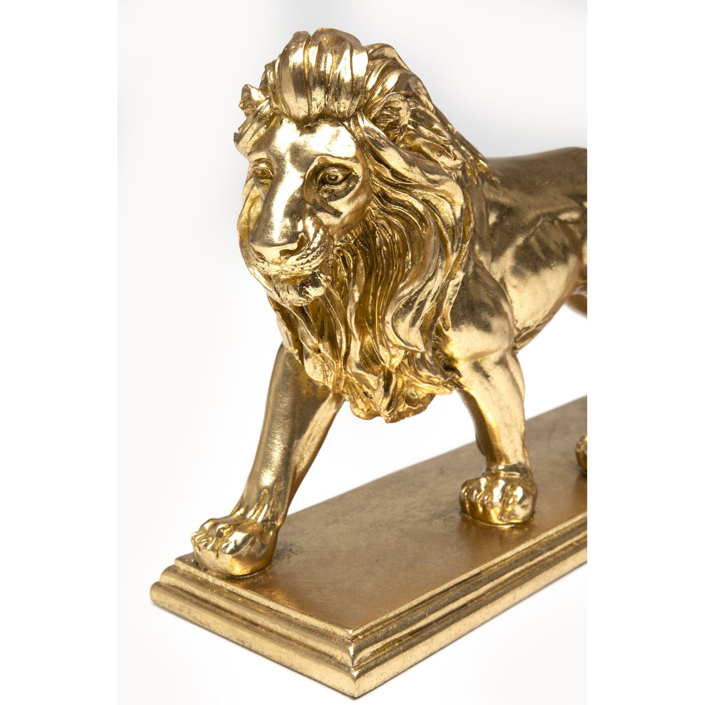 Deco Figurine Lion Gold 31cm