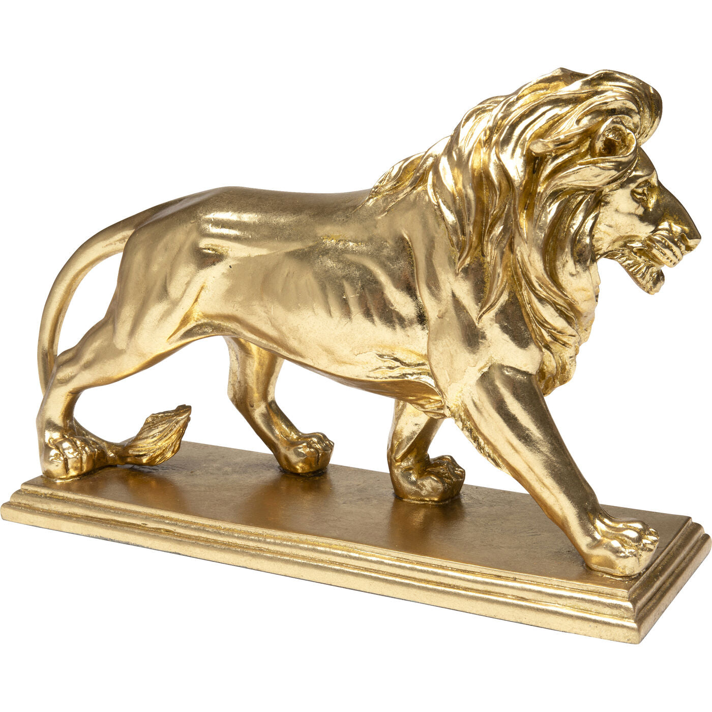 Deco Figurine Lion Gold 31cm