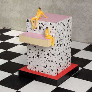 SUPERSIDE TABLE TERRAZZO