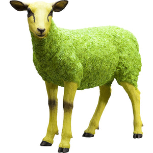 Deco Figurine Sheep Green 60 cm