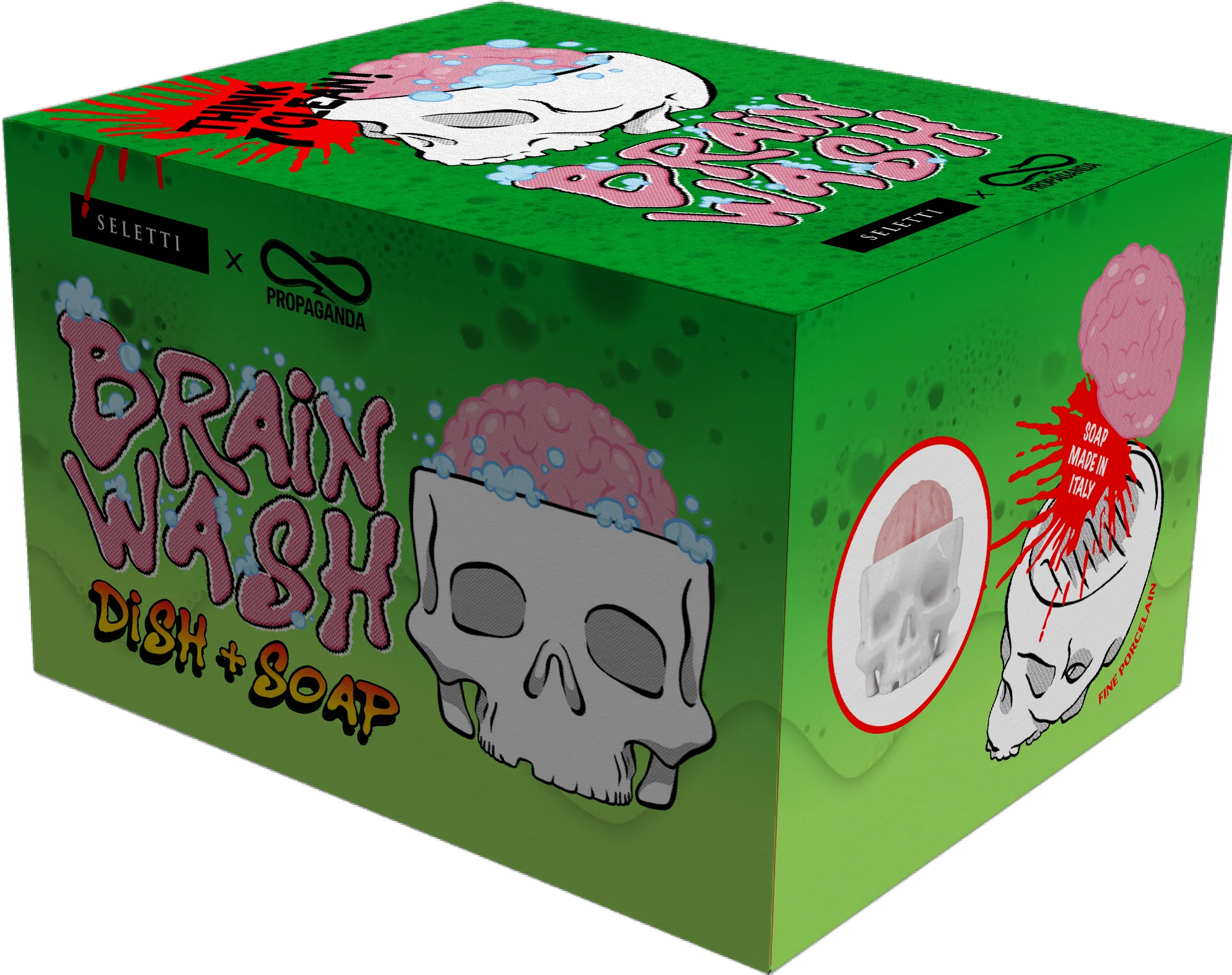 Brain wash - White